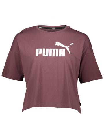 Puma Koszulka "ESS" w kolorze bordowym