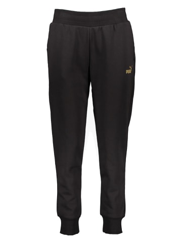 Puma Sweatbroek "Essentials+" zwart