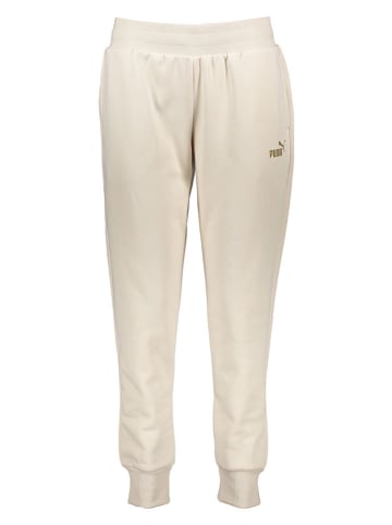 Puma Sweatbroek "Essentials+" beige
