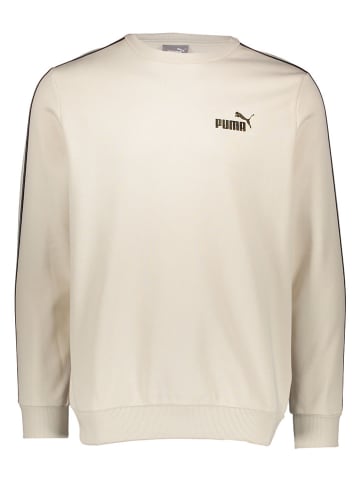 Puma Sweatshirt "Essentials" in Beige