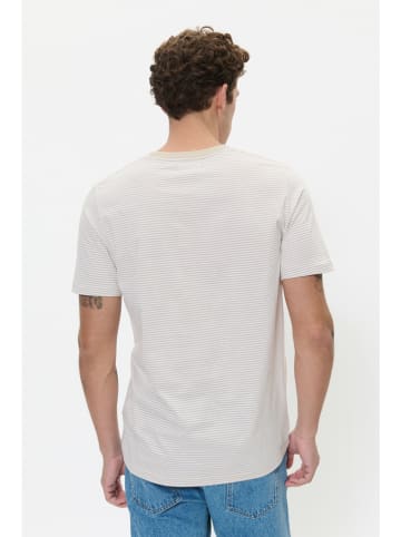 Matinique Shirt in Weiß/ Beige