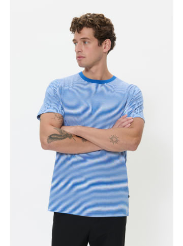 Matinique Shirt in Weiß/ Blau