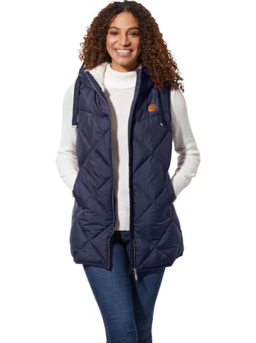 WITT WEIDEN Kamizelka pikowana w kolorze granatowym