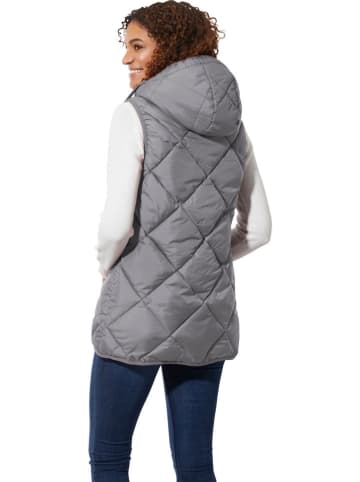 WITT WEIDEN Doorgestikte bodywarmer grijs