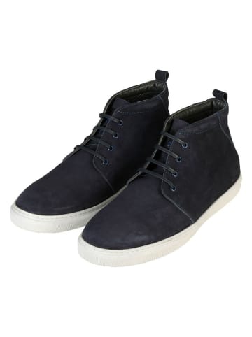 G.O.L.® FINEST COLLECTION Leren veterschoenen donkerblauw
