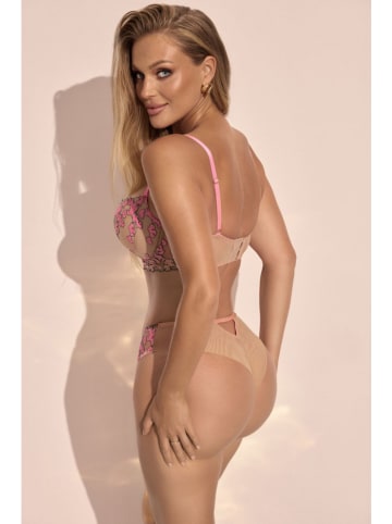 Kinga Slip "French Flowers" roze