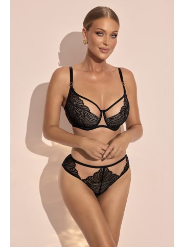 Kinga Halbschalen-BH "Harmony" in Schwarz