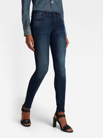 G-Star Spijkerbroek - skinny fit - donkerblauw