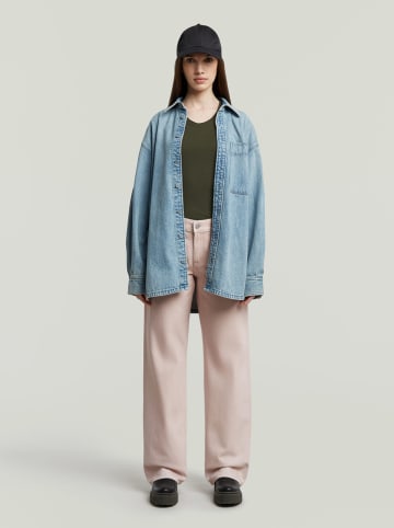 G-Star Spijkerbroek - flared fit - lichtroze