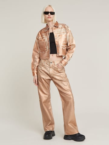 G-Star Spijkerbroek "Bowey" - comfort fit - beige/goudkleurig