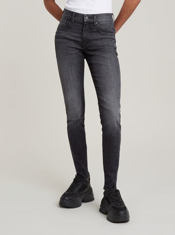 G-Star Spijkerbroek "Lhana" - skinny fit - antraciet