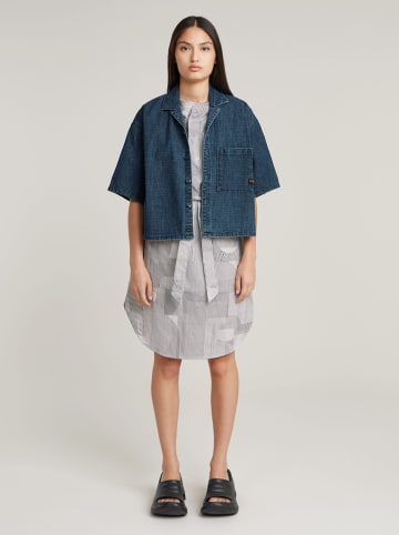 G-Star Jurk wit/bruin