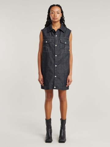 G-Star Sukienka dżinsowa w kolorze granatowym