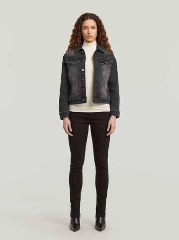 G-Star Kurtka dżinsowa w kolorze antracytowym