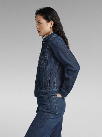 G-Star Kurtka dżinsowa w kolorze granatowym