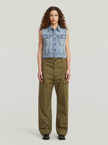 G-Star Kamizelka dżinsowa w kolorze błękitnym