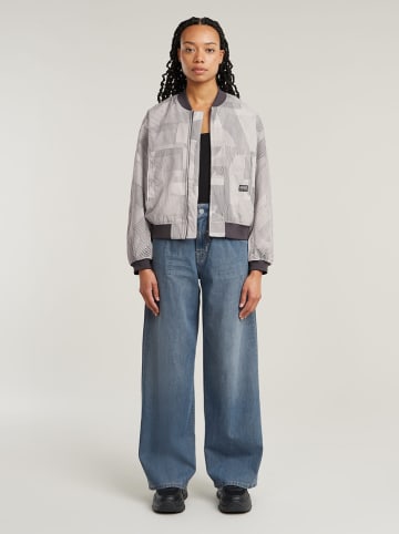 G-Star Blouson in Schwarz/ Weiß