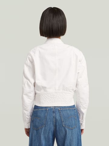 G-Star Kurtka przejściowa w kolorze białym