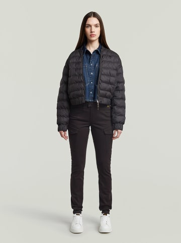 G-Star Steppjacke in Schwarz