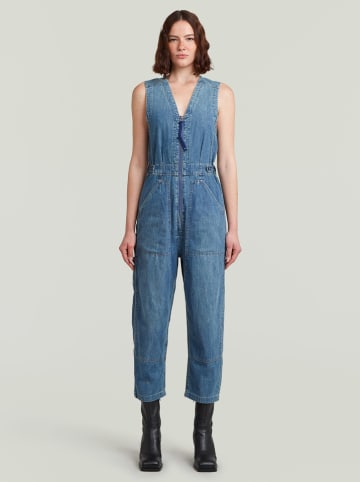 G-Star Spijkerjumpsuit blauw