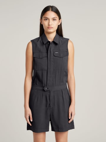 G-Star Jumpsuit in Anthrazit/ Schwarz
