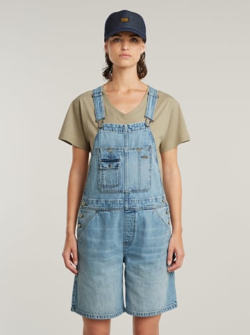 G-Star Jeans-Latzhose in Hellblau