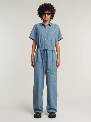 G-Star Spijkerjumpsuit lichtblauw