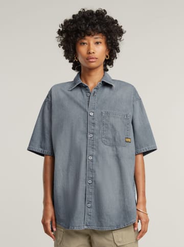 G-Star Spijkerblouse blauw