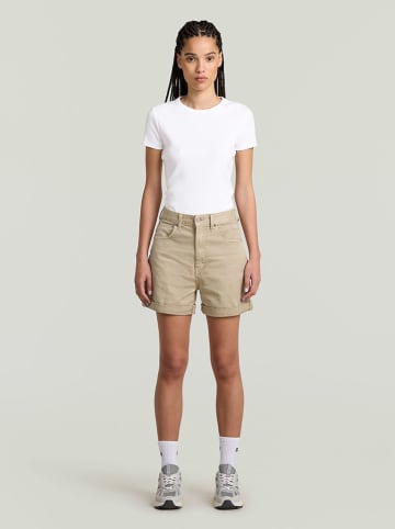 G-Star Spijkershort "Judee" - loose fit - beige