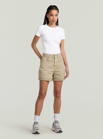 G-Star Spijkershort "Judee" - loose fit - beige