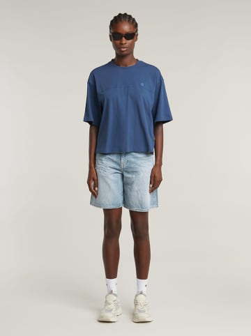 G-Star Spijkershort "Skater" lichtblauw