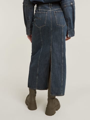 G-Star Spódnica dżinsowa "Viktoria" w kolorze niebieskim