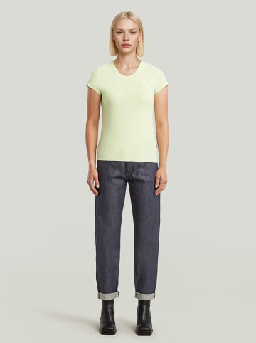 G-Star Shirt lichtgeel