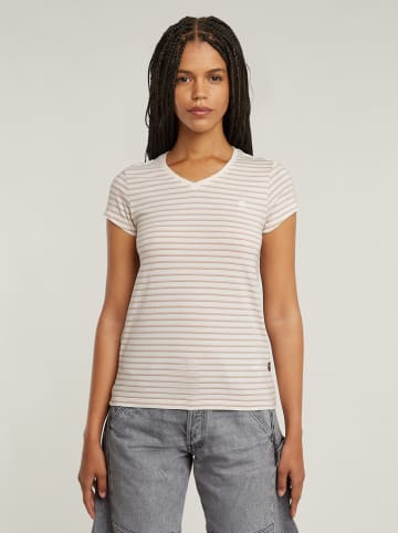 G-Star Shirt lichtroze/crème