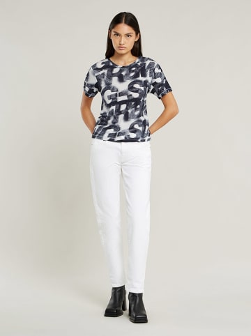 G-Star Shirt crème/zwart