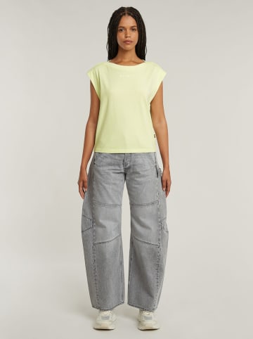 G-Star Koszulka w kolorze żółtym