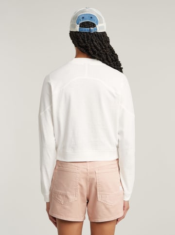 G-Star Longsleeve in Weiß