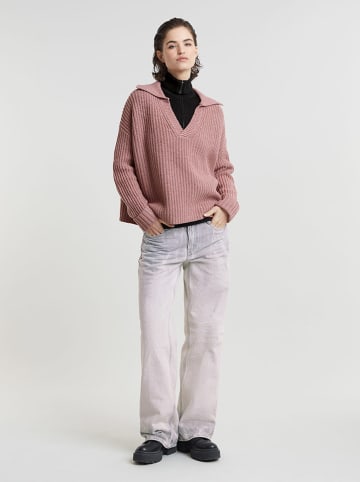 G-Star Sweter w kolorze jasnoróżowym
