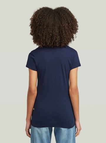 G-Star 2-delige set: shirts wit/donkerblauw