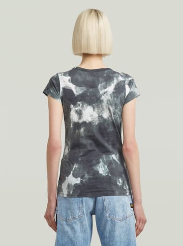 G-Star Koszulka w kolorze antracytowo-białym