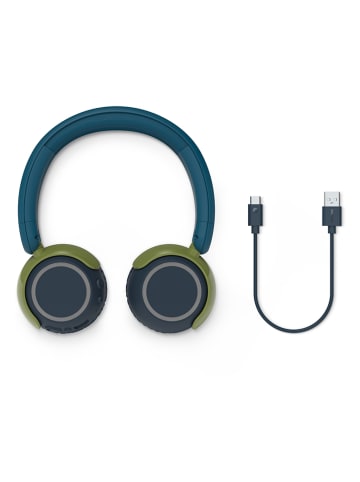 Philips Bluetooth on-ear hoofdtelefoon "TAK4200CT" blauw