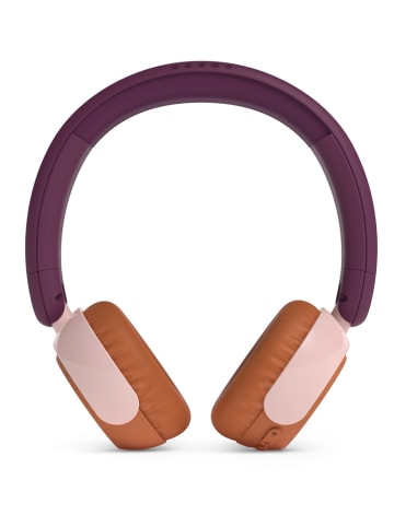 Philips Bluetooth-On-Ear-Kopfhörer "TAK4200MP" in Lila/ Hellbraun