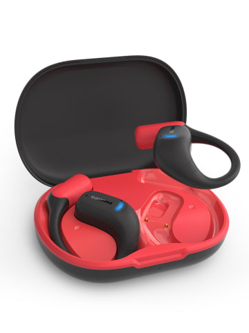 Philips Bluetooth-In-Ear Kopfhörer "TAA6709" in Schwarz/ Rot