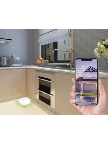 Woox Czujnik zalania "R7050 Zigbee" w kolorze białym