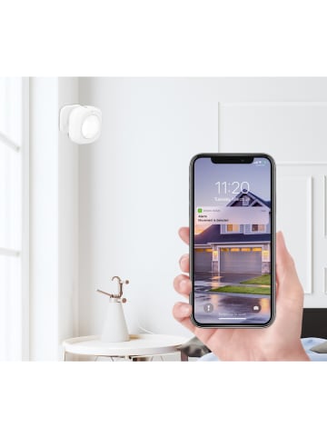 Woox Czujnik ruchu PIR w kolorze białym