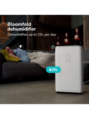 Bloomfold Luftentfeuchter "Orbit 25L" in Weiß