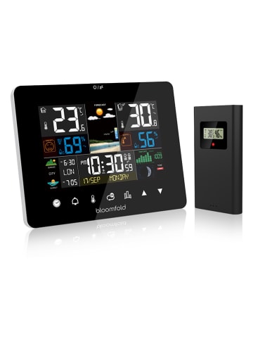 Bloomfold Weerstation "AirWatch " zwart