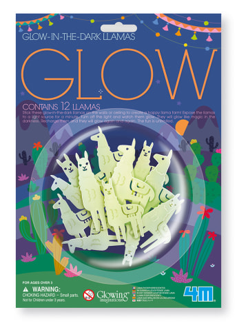 HCM Leucht-Wandsticker "Leuchtende Lamas" - ab 3 Jahren