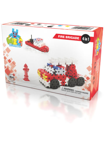 HCM Zestaw konstrukcyjny 4w1 "Meli Basic Thematic Fire Brigade" - 5+