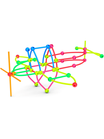 HCM Kinzel Zestaw konstrukcyjny "Meli Stik Neon 600" - 3+